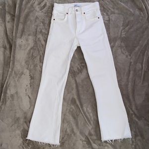 Zara white jeans size 2